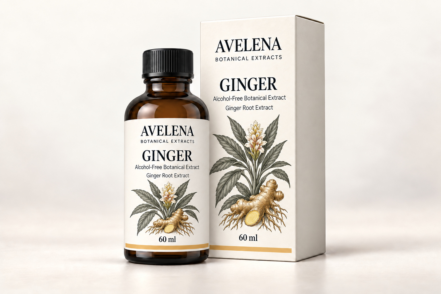 AVELENA Ginger 60 ml botanical extract
